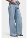 Hudson Rylee Low-Rise Loose Pant in Driftwood