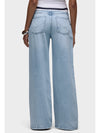 Hudson Rylee Low-Rise Loose Pant in Driftwood
