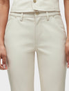 Hudson Barbara High-Rise Bootcut Trouser in Creme