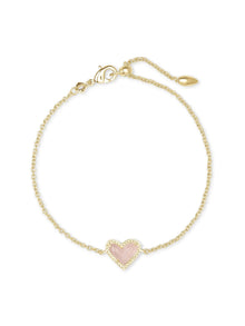  Ari Heart Delicate Chain Bracelet