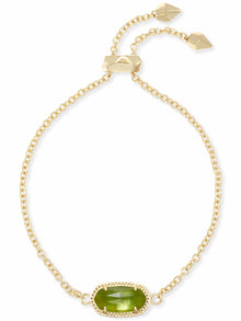  Elaina Bracelet Gold in Peridot Illusion Kendra Scott