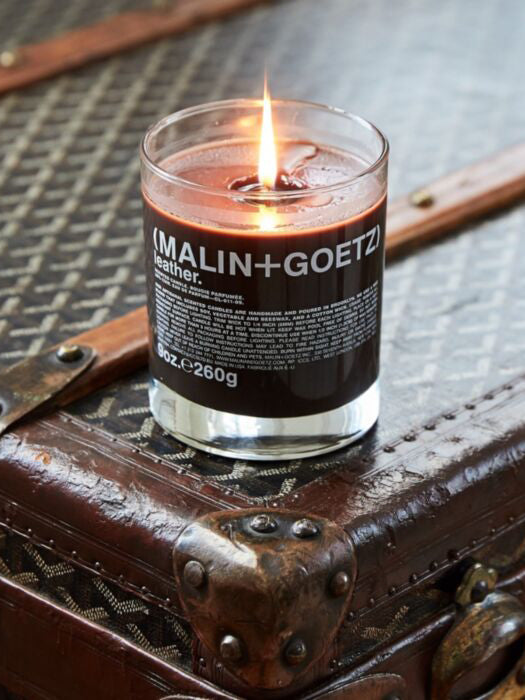 Malin + Goetz Leather Candle