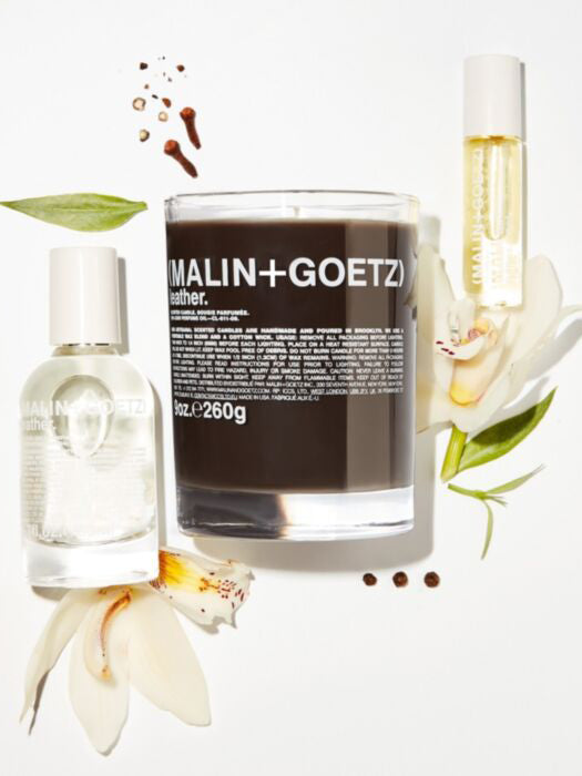 Malin+Goetz Leather Candle 9oz