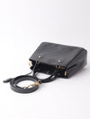 Louis Vuitton Vernis Montaigne MM Bag in Black