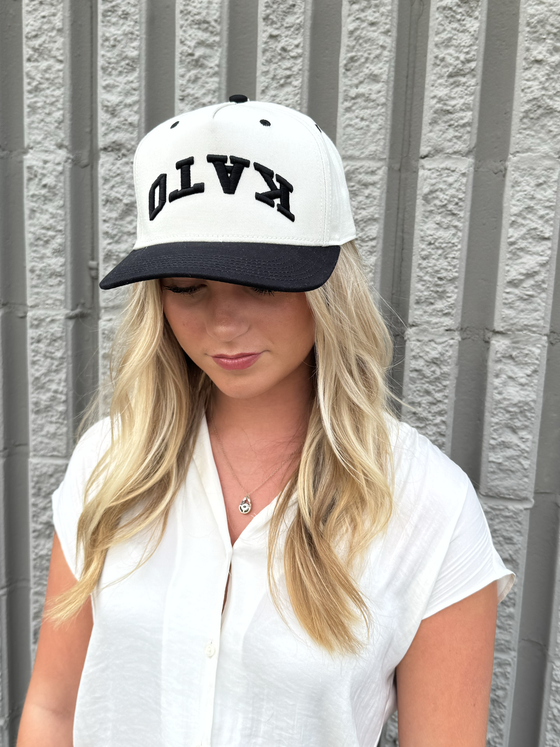 Kato Clothing The Homecoming Hat in Black-Stone