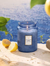 Voluspa Mediterranean Lemon Candle jar