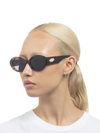 Nouveau Vie Sunglasses Le Specs in Dark Tort Women's Sunglasses