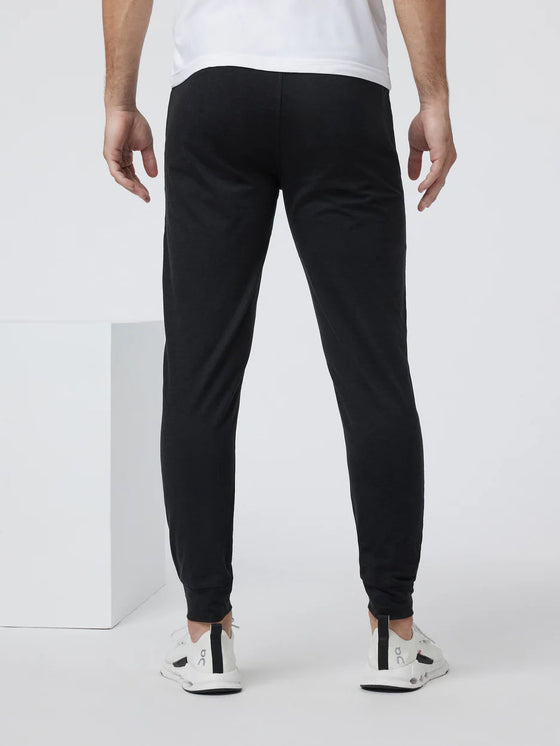 Vuori Ponto Performance Jogger in Black Heather