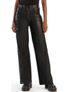 Kut from the Kloth Jodi High Rise Fab Ab Wide Leg Jeans in Black