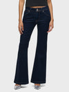 Hudson Jeans Dana High-Rise Flare with Flap in Rinse