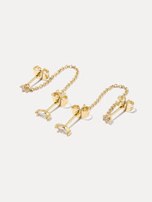  Miranda Frye Rae Earrings in Gold 