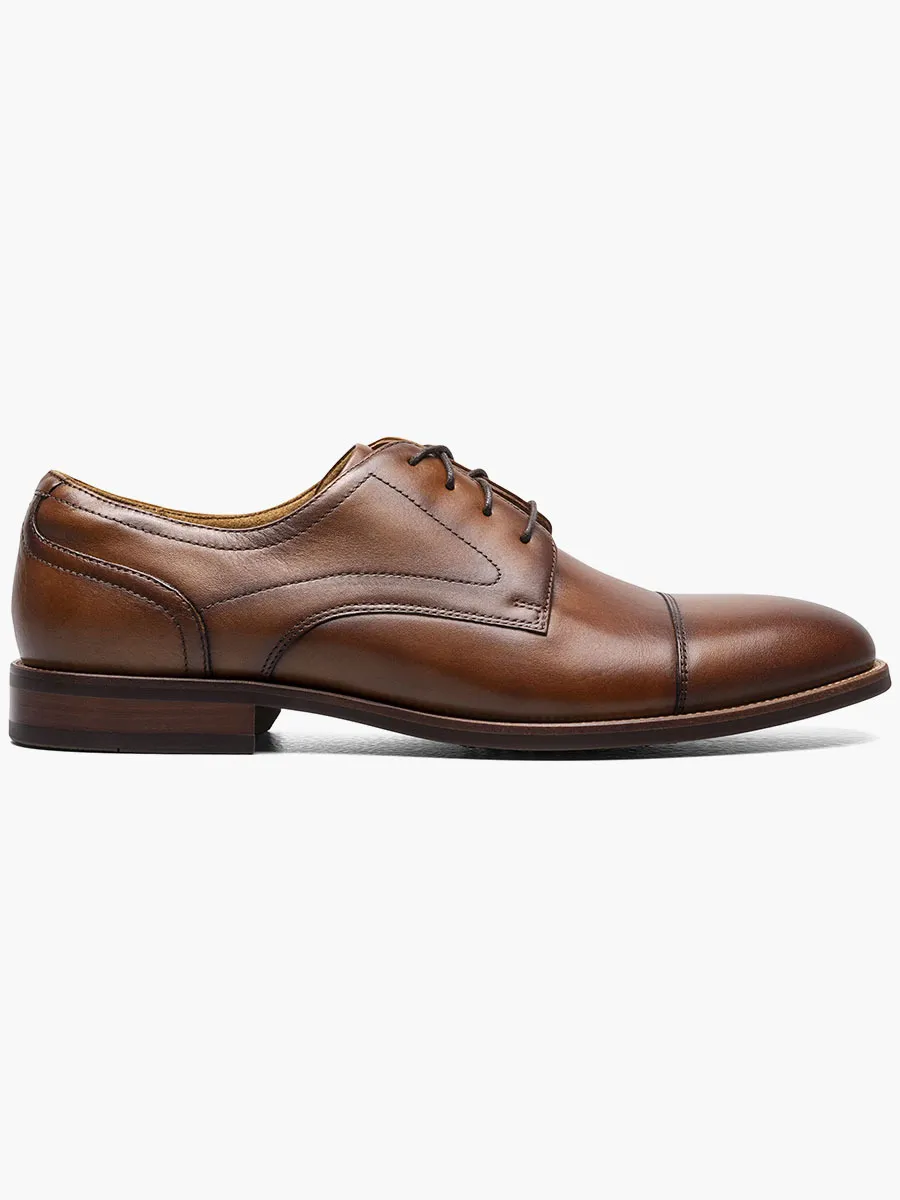  Florsheim Rucci Cap Toe Oxford in Cognac