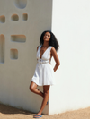 Nia the Brand Sardinia Dress in White