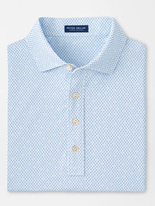  Peter Millar Performance Jersey Polo in White