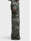 Hudson Jeans Rylee Camo Loose Straight in Camo Y2K