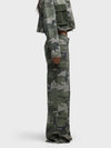 Hudson Jeans Rylee Camo Loose Straight in Camo Y2K