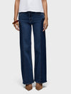 Hudson Jeans Lexi Seamed Wide Leg in Deuce