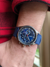 Blue Sport Chronograph Watch
