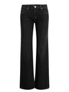 Hudson Kelli Low-Rise Loose Straight in Washed Black