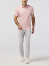 Mizzen + Main's Versa Polo in Burnt Orange Tee Off