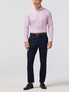 Mizzen + Main's Leeward Dress Shirt in Pink Salt Straton Check