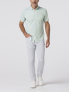 Mizzen + Main's Halyard Short Sleeve in Eucalyptus Enlarged Diamond