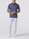  Mizzen + Main Versa Polo in Coastal Fjord Circle Texture