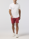 Mizzen + Main's Halyard Short Sleeve in Red Hot Scattered Dash