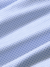 Mizzen + Main's Halyard Polo in Skyline Blue Tight Diamond 