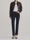 DL1961''s Halle Straight High-Rise Instasculpt™ 29" Jeans in Harvest Moon