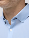 Mizzen + Main's Leeward Dress Shirt in Cloud Blue Micro Dot