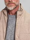 Rye 51's The Rupert - Wool Cashmere Vest in Taupe