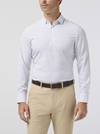 Leeward Dress Shirt in Passion Purple Multi Diamond