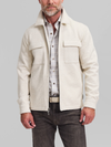 Rye 51's The Wren-Stretch Shirt Jacket in Light Taupe
