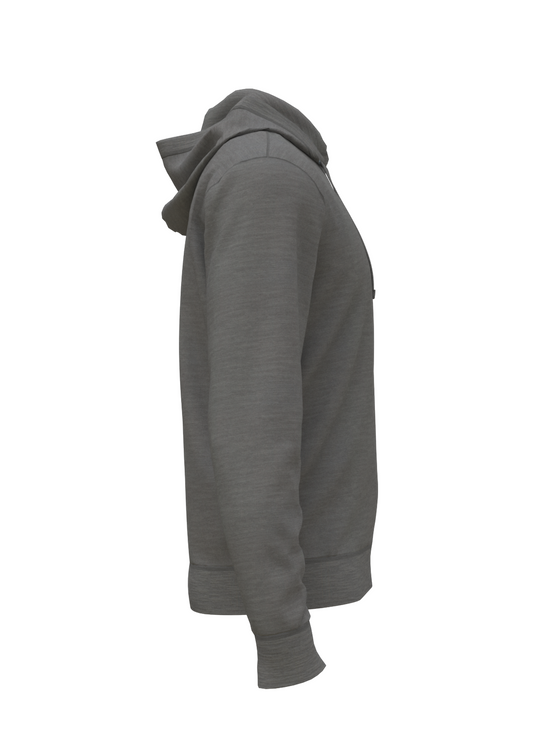 Faherty Brand Sunwashed Slub Hoodie in Lake Shore Grey