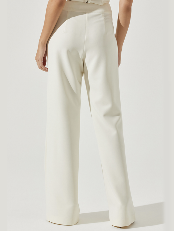 ASTR the Label Madison Pants in Ivory