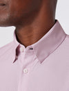Mizzen+Main Leeward Long Sleeve Dress Shirt in Rose Pressed Diamonds