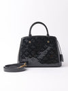 Louis Vuitton Vernis Montaigne MM Bag in Black