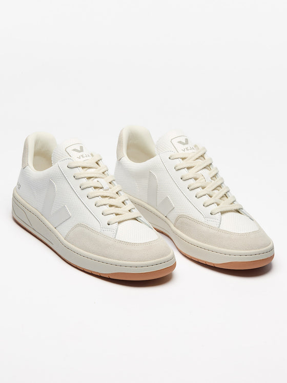 Veja V-12 B-Mesh White Natural