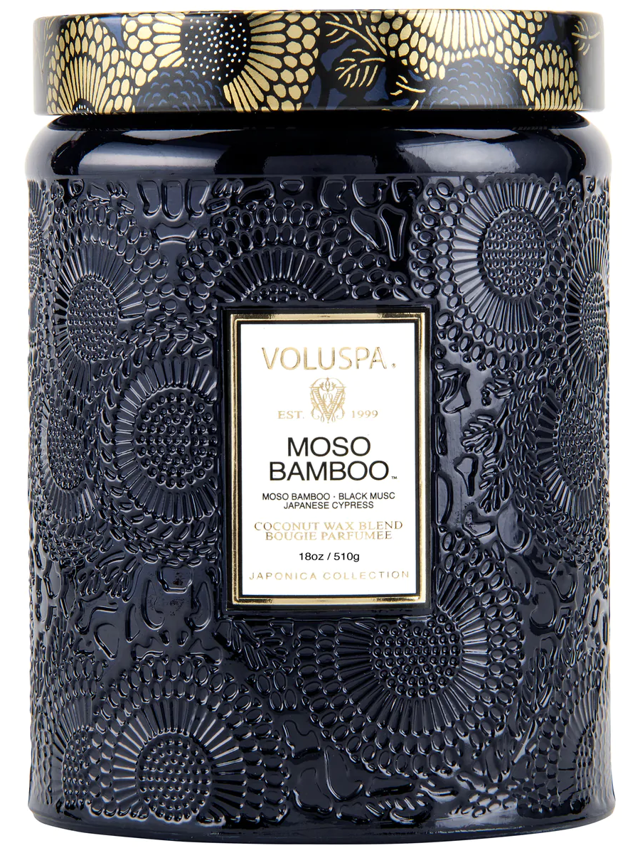  Moso Bamboo Large Jar Candle by Voluspa