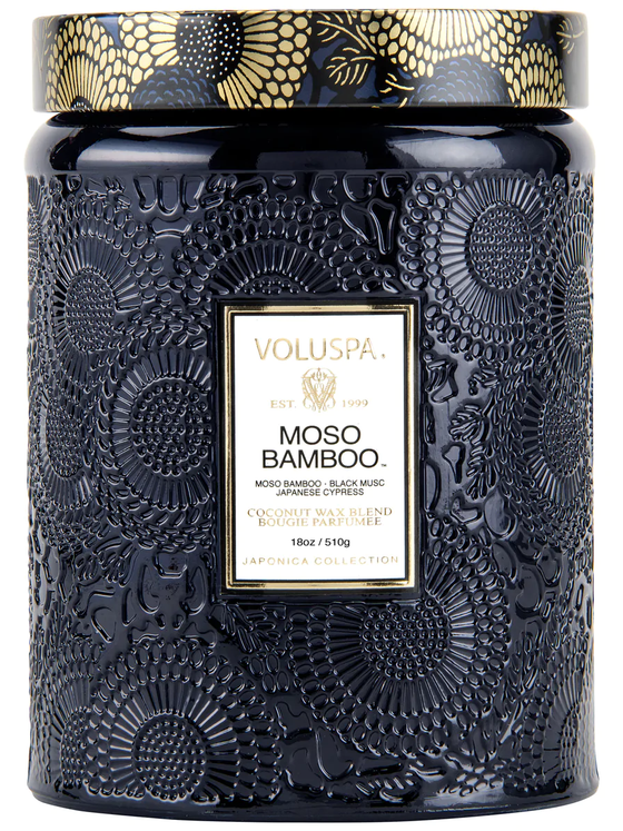 Moso Bamboo Large Jar Candle by Voluspa