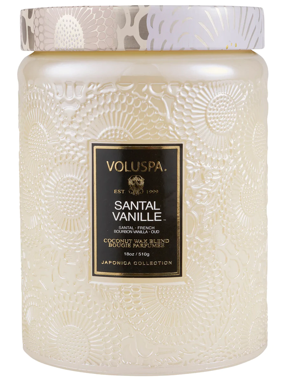 Voluspa | Santal Vanille Large Jar Candle