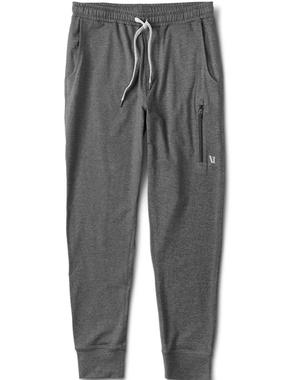 Sunday Performance Jogger in Charcoal Heather from Vuori 