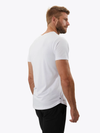 Cuts for Men | AO Curve-Hem Tee in White