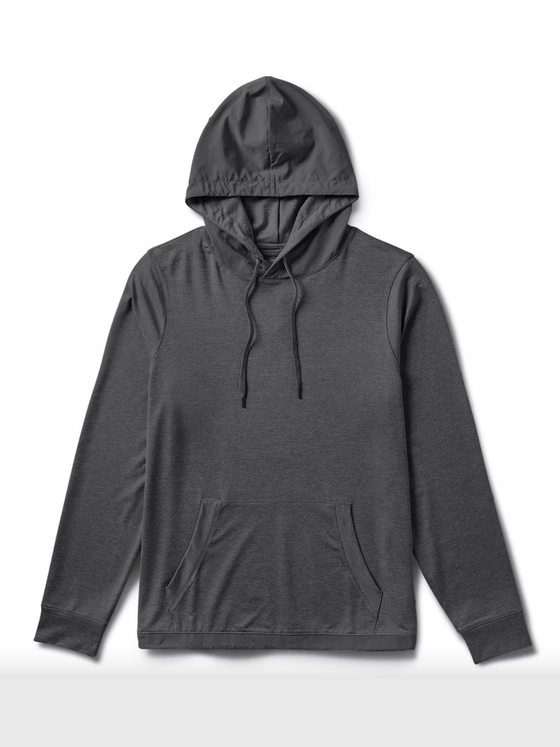 Sunday Element Hoodie in Charcoal Heather from Vuori