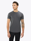 Cuts for Men | AO Curve-Hem Tee in Graphite