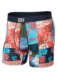  Saxx | Ultra Super Soft Boxer Brief in Island Patchwork-Multi