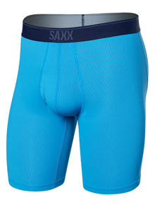  Saxx | Quest Quick Dry Boxer Brief in Tropical Blue