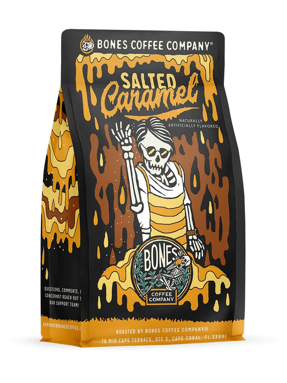 Bones Coffee | Salted Caramel Coffee